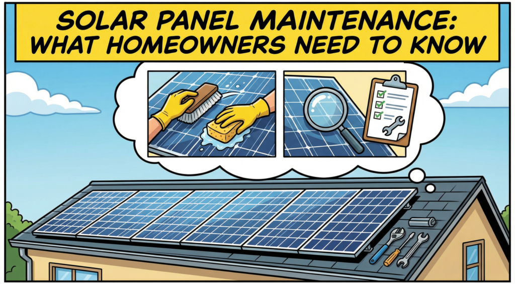 Solar Panel Maintenance: What Homeowners Need to Know