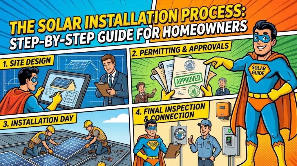 The Solar Installation Process: Step-by-Step Guide for Homeowners